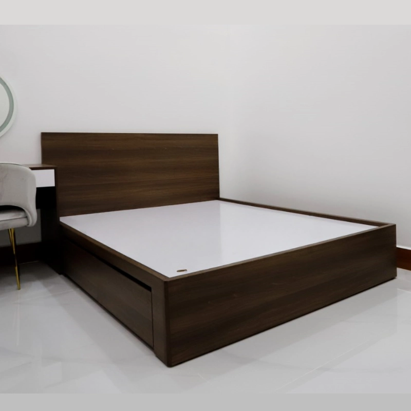Giường ngủ gỗ công nghiệp MDF có ngăn kéo thiết kế hiện đại cao cấp mã sản phẩm GCHC05 hình 1