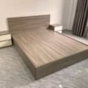 Giường ngủ gỗ công nghiệp mdf, thiết kế hiện đại, không ngăn kéo, mã sản phẩm GKH05, nội thất GOGU tại TP. HCM