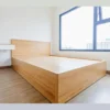 giường ngủ gỗ công nghiệp mdf thiết kế hiện đại không ngăn kéo, mã sản phẩm GKH10, nội thất GOGU tại TP. HCM