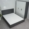 Giường ngủ gỗ công nghiệp mdf thiết kế hiện đại không ngăn kéo tại TP. HCM mã sản phẩm GKH18