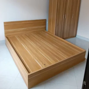 Giường ngủ gỗ công nghiệp mdf thiết kế hiện đại không ngăn kéo tại TP. HCM mã sản phẩm GKH19