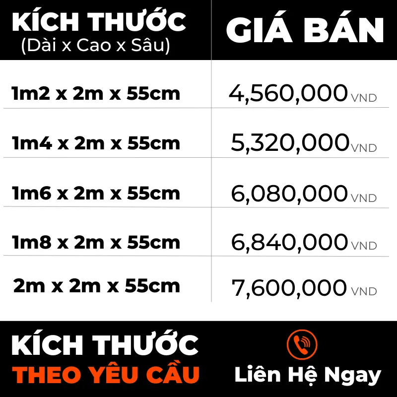 thông tin tủ quần áo gỗ công nghiệp nội thất GOGU tại TP. HCM