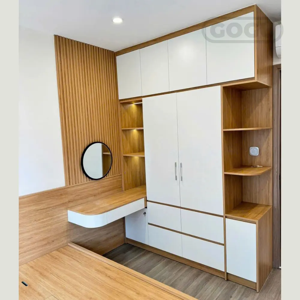 Tủ quần áo gỗ công nghiệp nội thất GOGU TP. HCM hình 10
