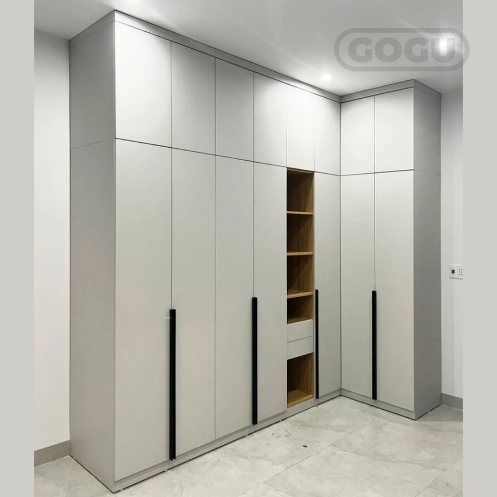 Tủ quần áo gỗ công nghiệp nội thất GOGU TP. HCM hình 11