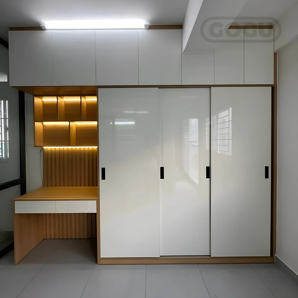 Tủ quần áo gỗ công nghiệp nội thất GOGU TP. HCM hình 12