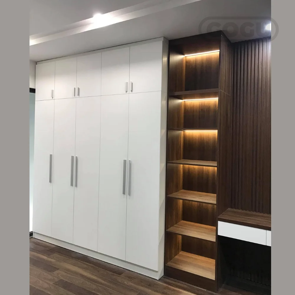 Tủ quần áo gỗ công nghiệp nội thất GOGU TP. HCM hình 16