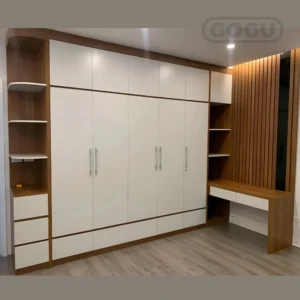 Tủ quần áo gỗ công nghiệp nội thất GOGU TP. HCM hình 2