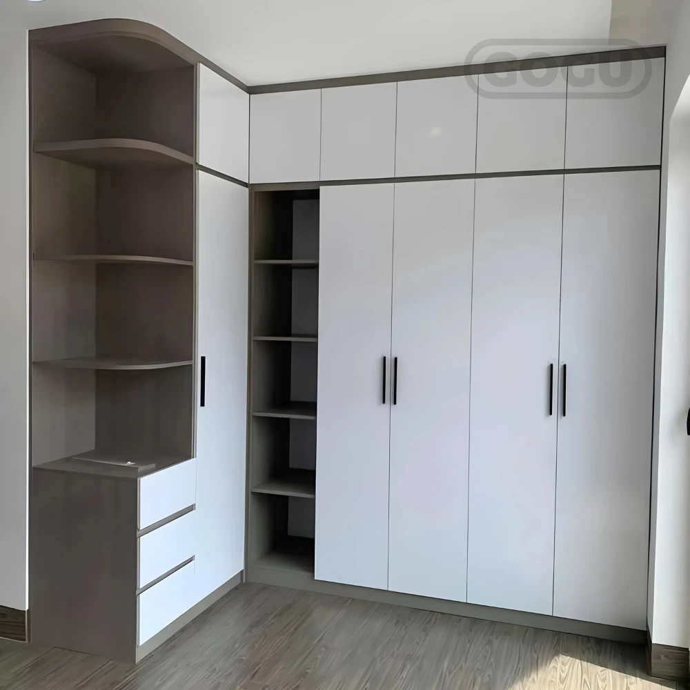 Tủ quần áo gỗ công nghiệp nội thất GOGU TP. HCM hình 27