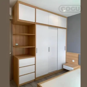 Tủ quần áo gỗ công nghiệp nội thất GOGU TP. HCM hình 4