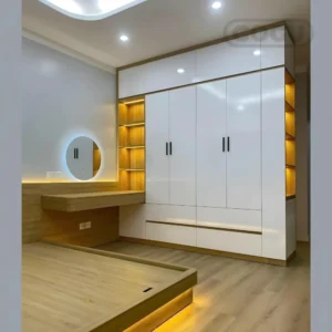 Tủ quần áo gỗ công nghiệp nội thất GOGU TP. HCM hình 5