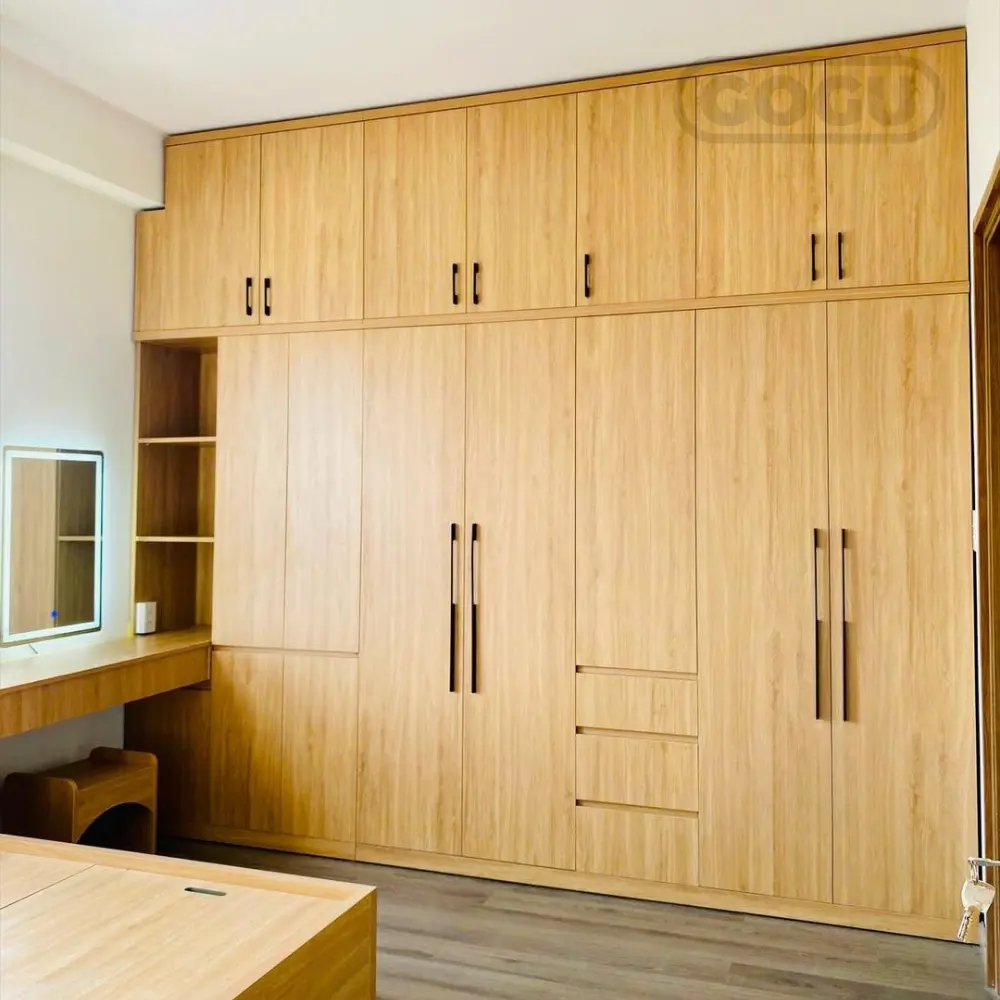 Tủ quần áo gỗ công nghiệp nội thất GOGU TP. HCM hình 7