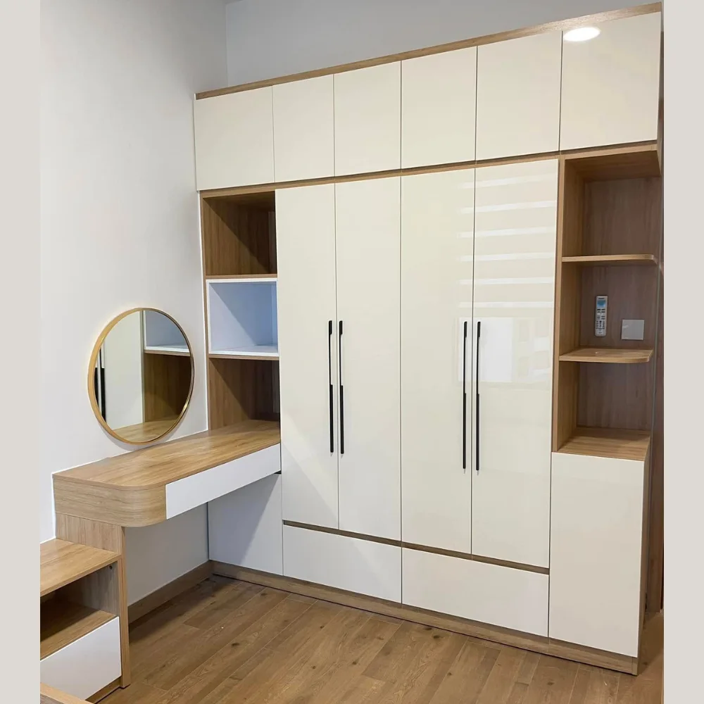 Tủ quần áo gỗ công nghiệp QA01 Nội thất GOGU TP. HCM