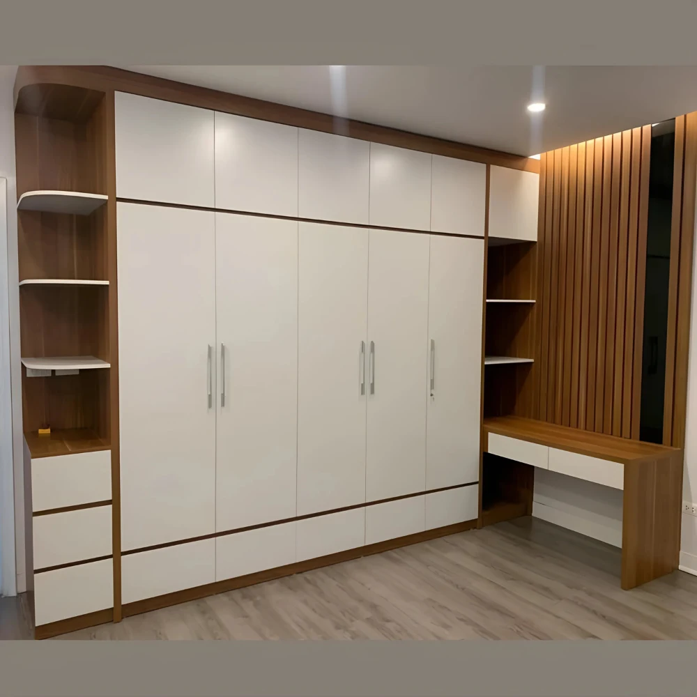 Tủ quần áo gỗ công nghiệp QA03 Nội thất GOGU TP. HCM