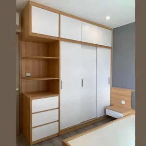 Tủ quần áo gỗ công nghiệp QA04 Nội thất GOGU TP. HCM