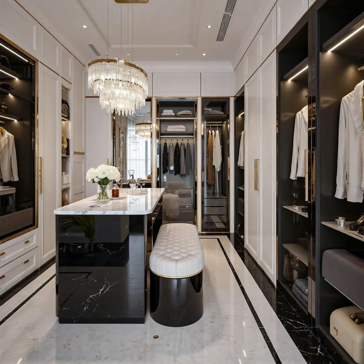 Thiết kế và thi công nội thất cao cấp phong cách tân cổ điển hiện đại sang trọng nội thất GOGU TP. HCM hình 11