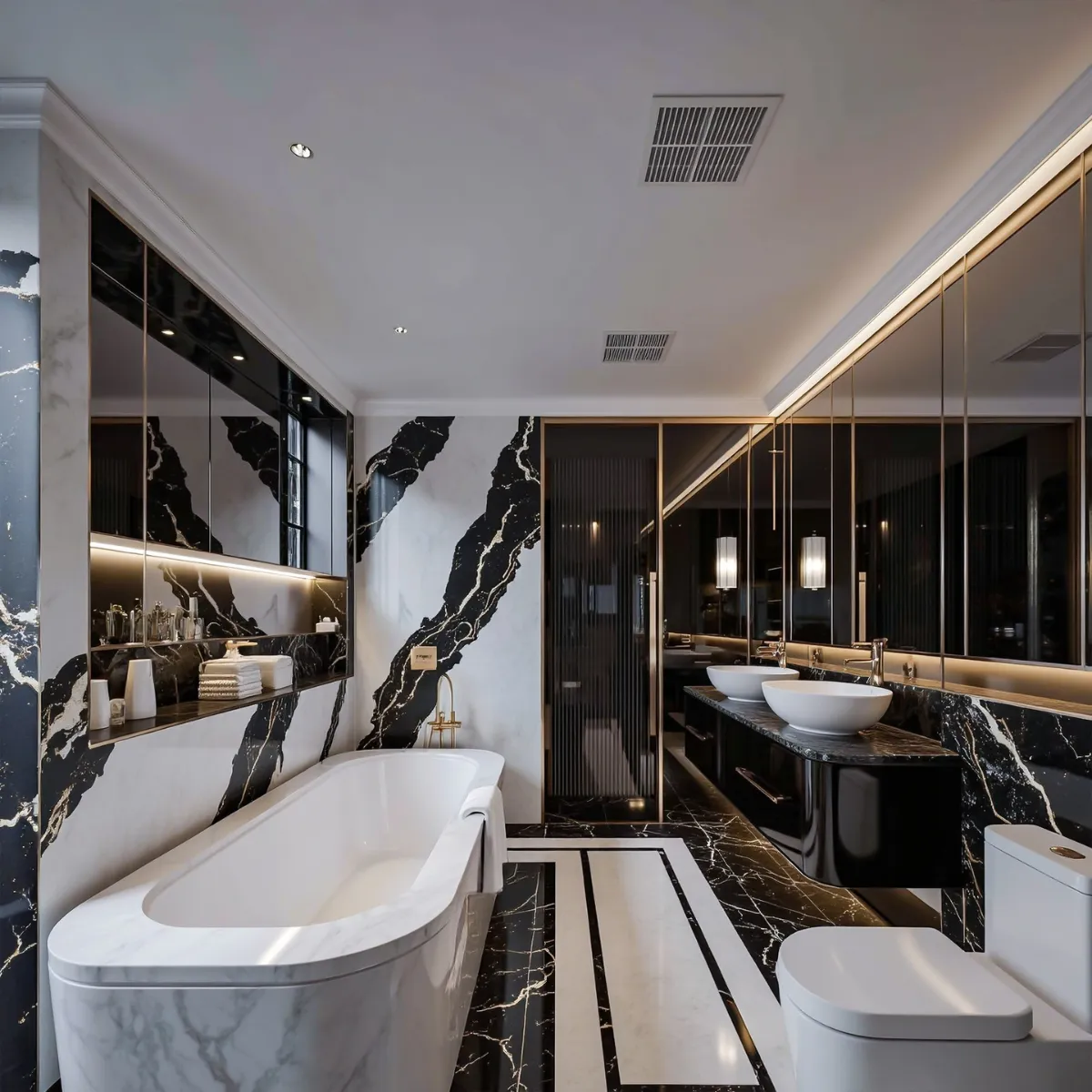 Thiết kế và thi công nội thất cao cấp phong cách tân cổ điển hiện đại sang trọng nội thất GOGU TP. HCM hình 15