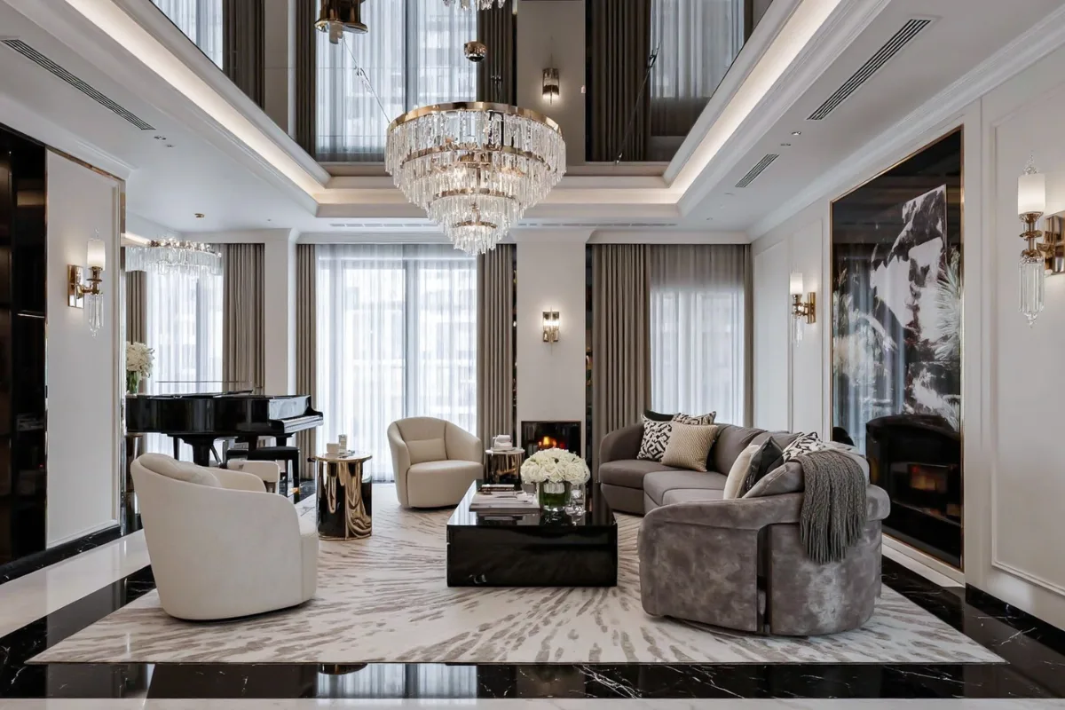 Thiết kế và thi công nội thất cao cấp phong cách tân cổ điển hiện đại sang trọng nội thất GOGU TP. HCM hình 2