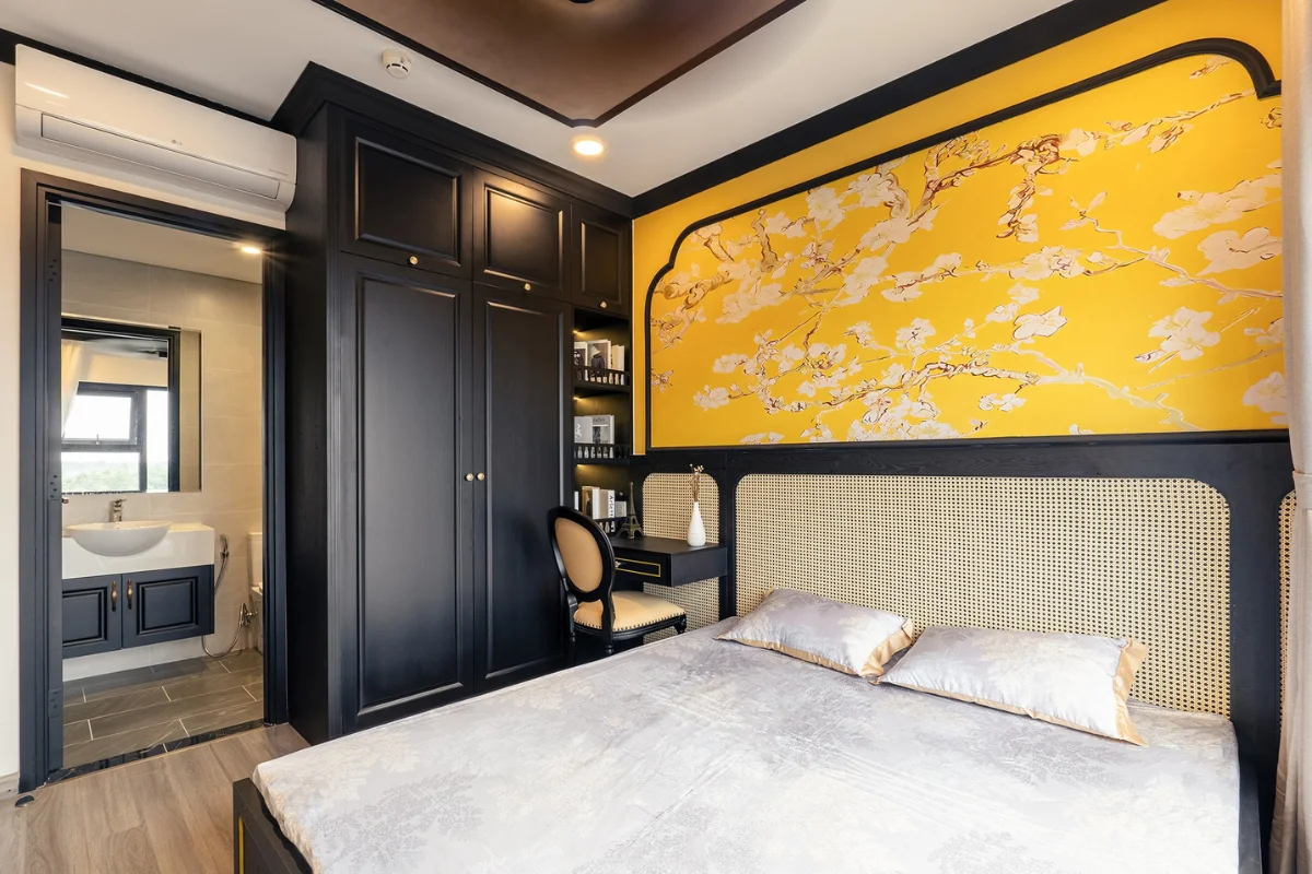 Thiết kế thi công nội thất phong cách Indochine Đông Dương Nội thất GOGU Hình 10