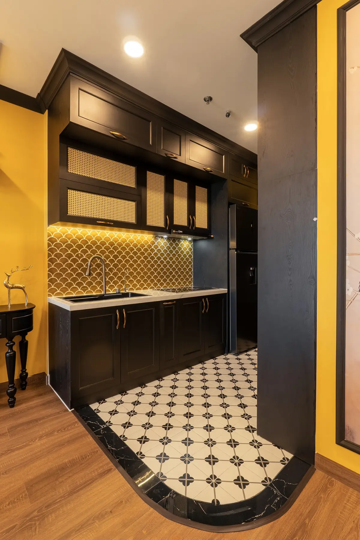 Thiết kế thi công nội thất phong cách Indochine Đông Dương Nội thất GOGU Hình 13