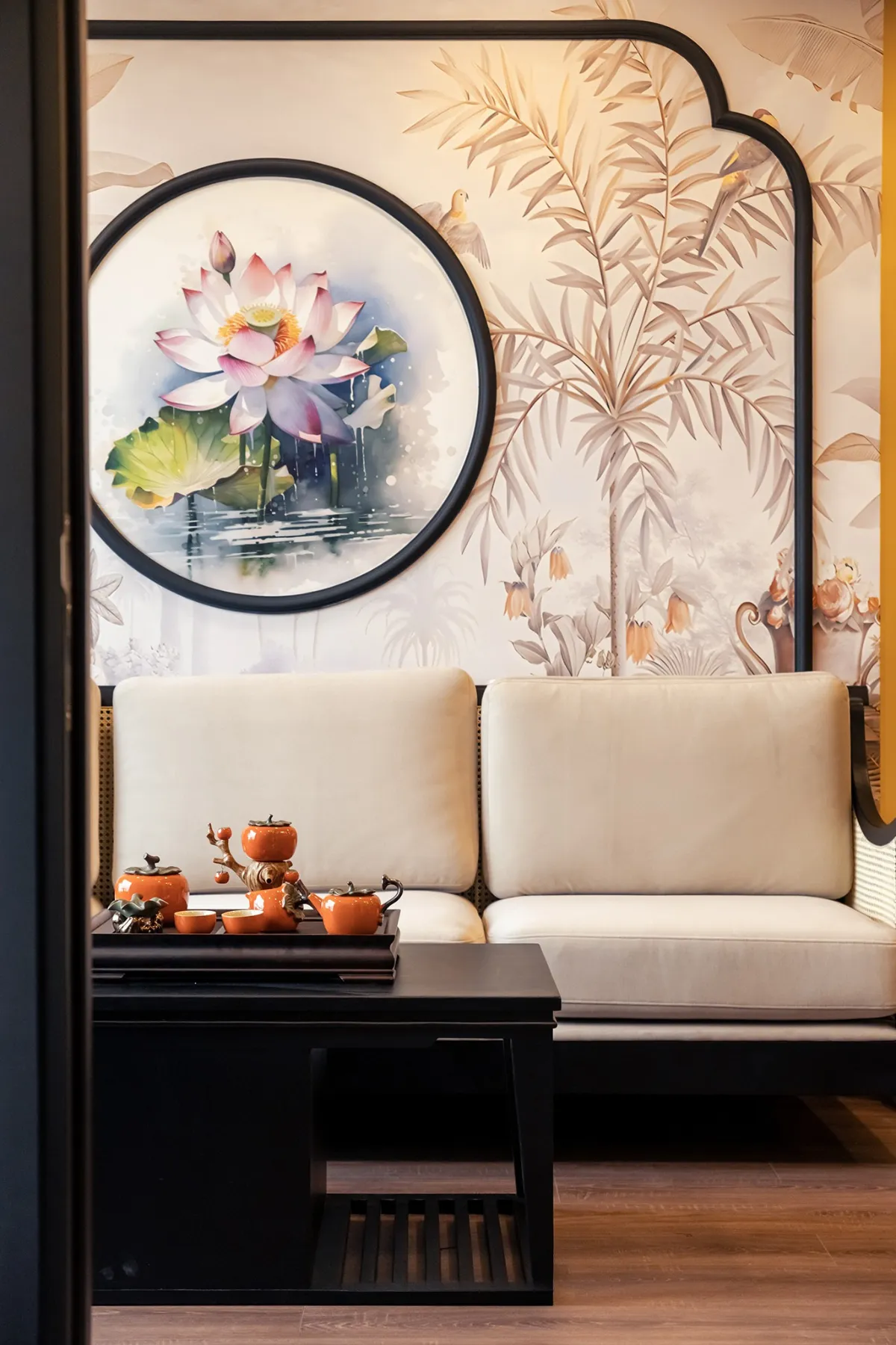 Thiết kế thi công nội thất phong cách Indochine Đông Dương Nội thất GOGU Hình 20