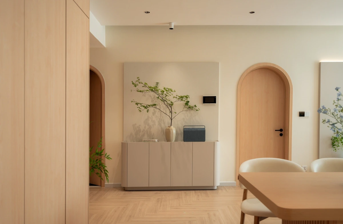 Thiết kế thi công nội thất phong cách japandi tại GOGU TP. HCM hình 11