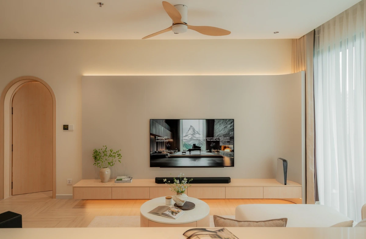 Thiết kế thi công nội thất phong cách japandi tại GOGU TP. HCM hình 12