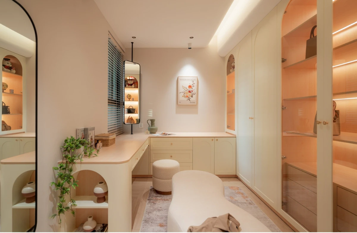 Thiết kế thi công nội thất phong cách japandi tại GOGU TP. HCM hình 15