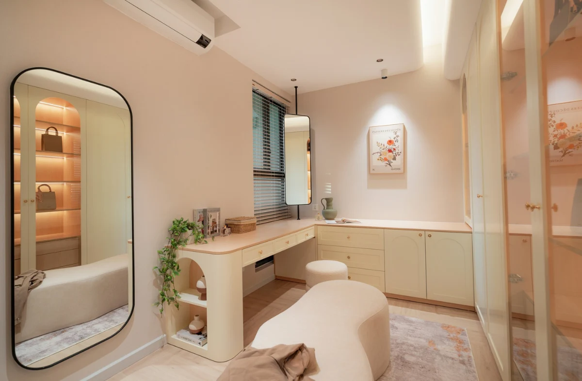 Thiết kế thi công nội thất phong cách japandi tại GOGU TP. HCM hình 16