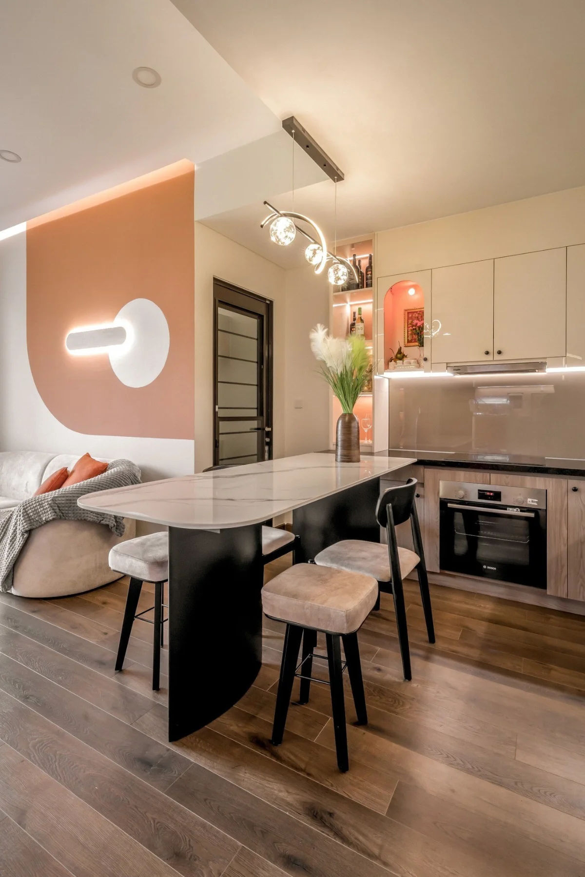 Thiết kế và thi công nội thất phong cách trẻ trung năng động TP. HCM Nội thất GOGU Hình 16