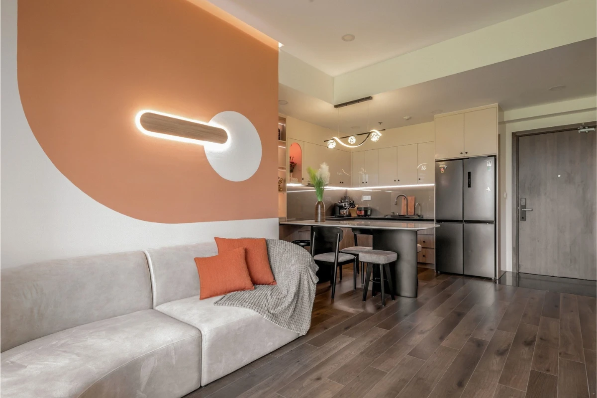 Thiết kế và thi công nội thất phong cách trẻ trung năng động TP. HCM Nội thất GOGU Hình 2