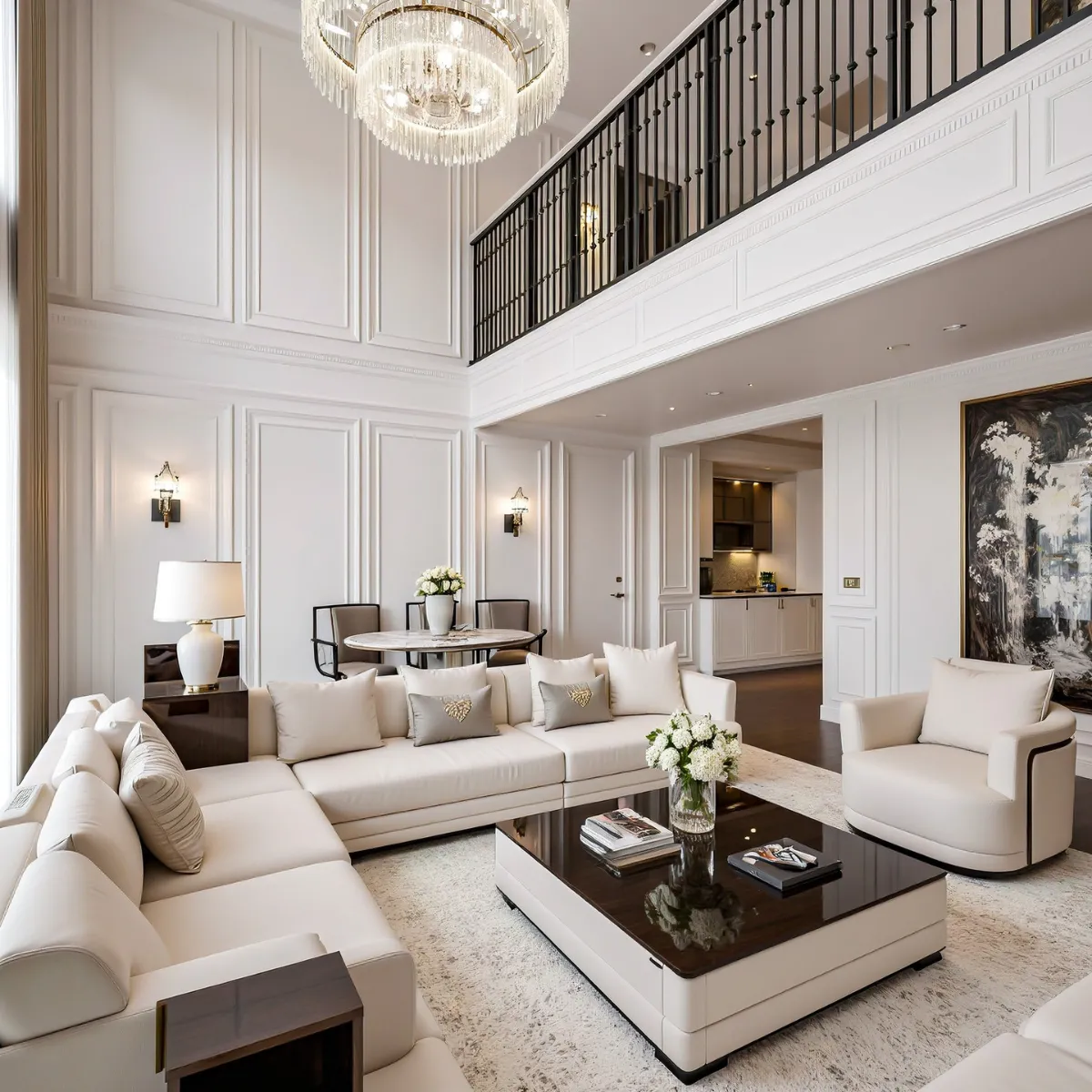 Thiết kế thi công nội thất tân cổ điển GOGU tại TP. HCM Hình 1