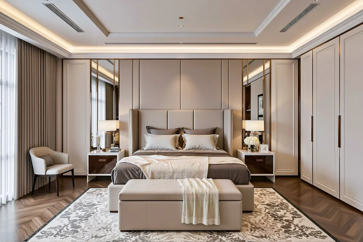 Thiết kế thi công nội thất tân cổ điển GOGU tại TP. HCM Hình 12