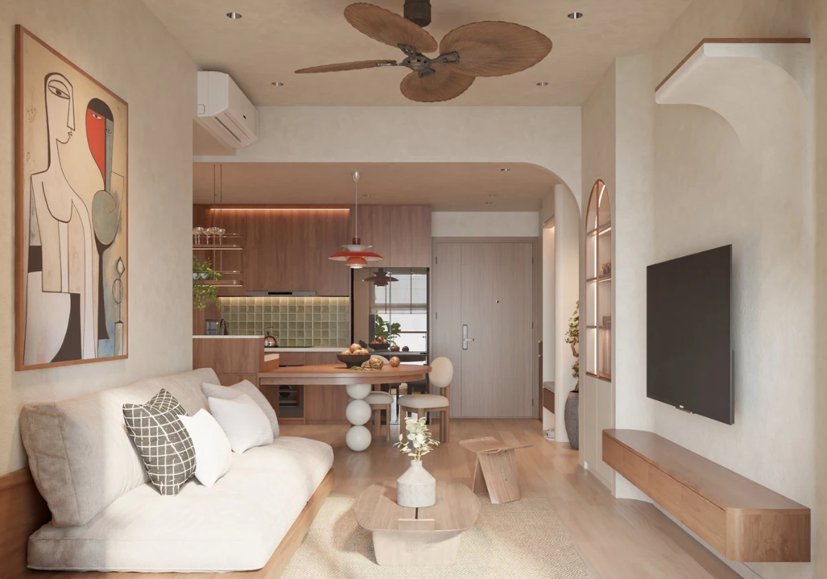 Thiết kế và thi công nội thất GOGU tại TP. HCM Hình 2