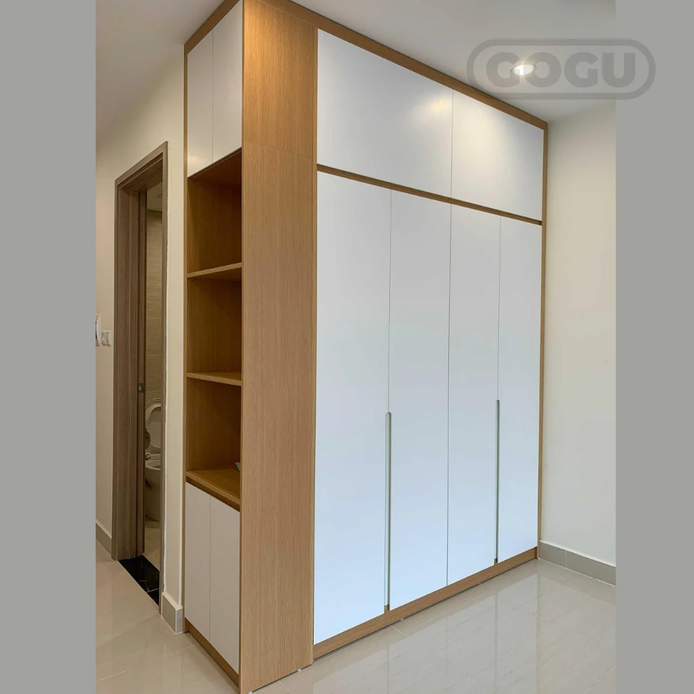 tủ quần áo gỗ công nghiệp nội thất GOGU TP. HCM hình 33