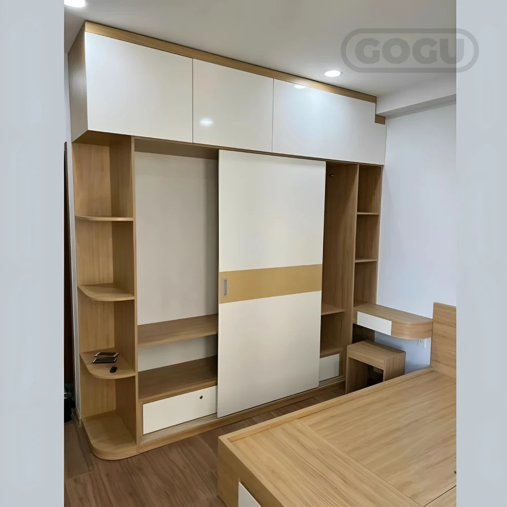 tủ quần áo gỗ công nghiệp nội thất GOGU TP. HCM hình 38
