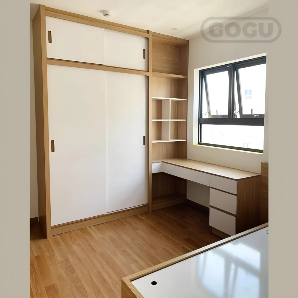 tủ quần áo gỗ công nghiệp nội thất GOGU TP. HCM hình 39