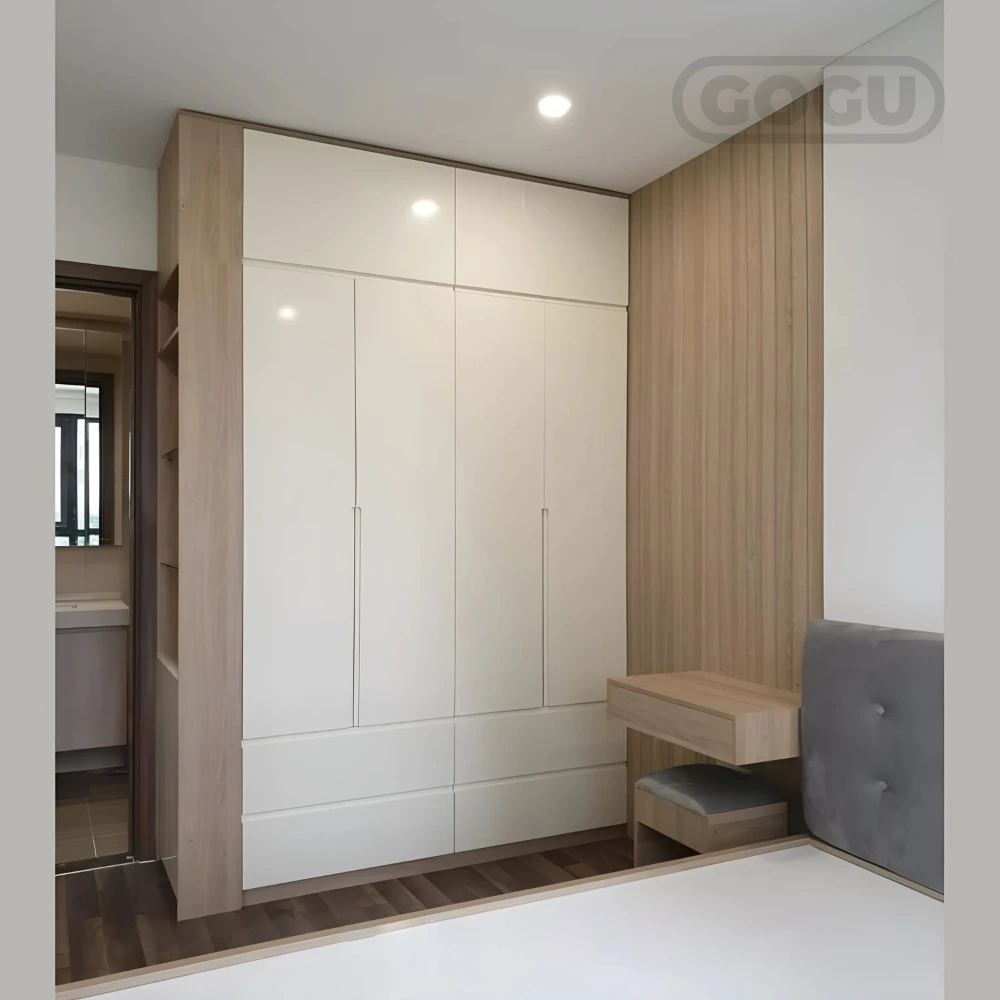 tủ quần áo gỗ công nghiệp nội thất GOGU TP. HCM hình 41