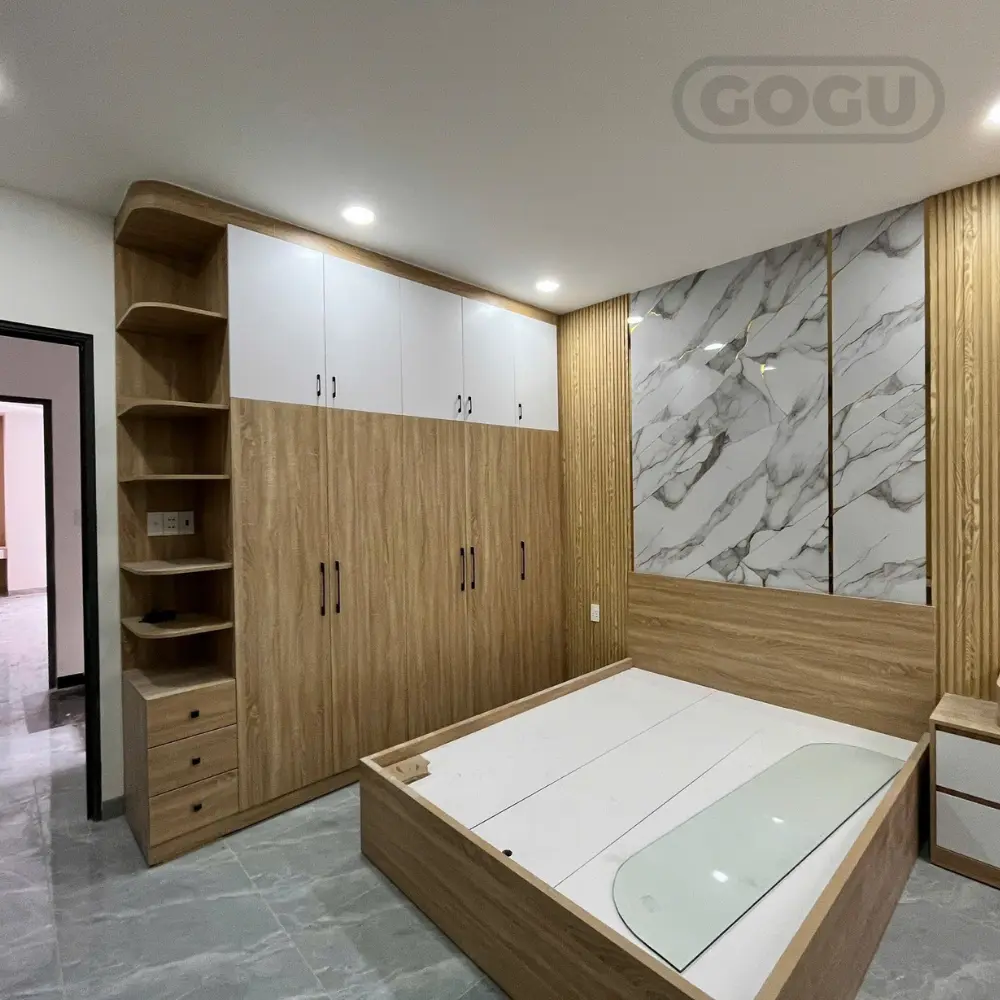 tủ quần áo gỗ công nghiệp nội thất GOGU TP. HCM hình 43