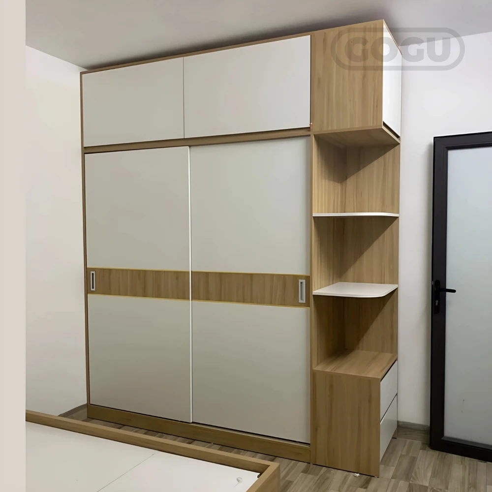 tủ quần áo gỗ công nghiệp nội thất GOGU TP. HCM hình 47