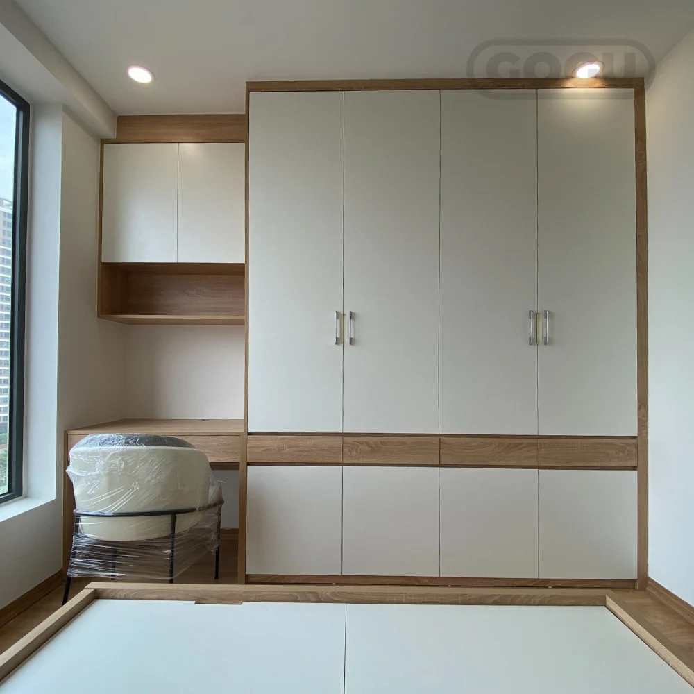 tủ quần áo gỗ công nghiệp nội thất GOGU TP. HCM hình 49
