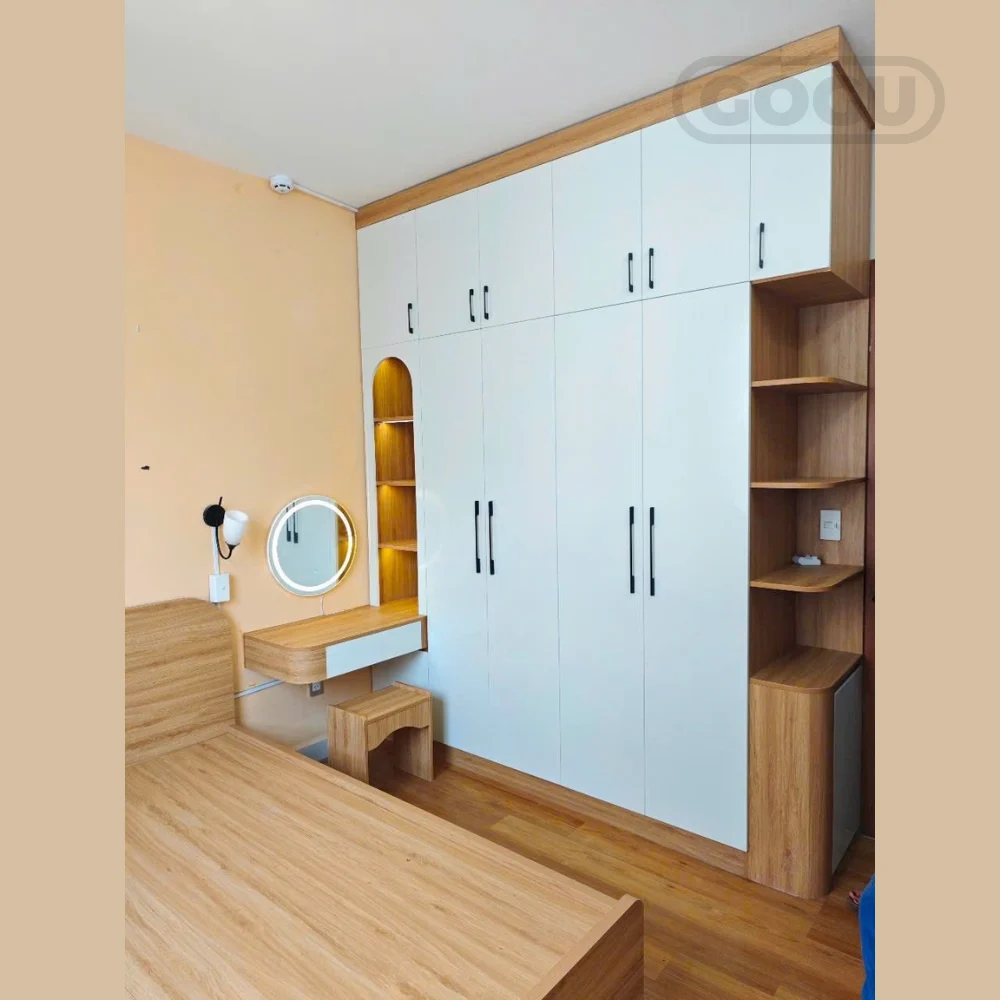 tủ quần áo gỗ công nghiệp nội thất GOGU TP. HCM hình 51