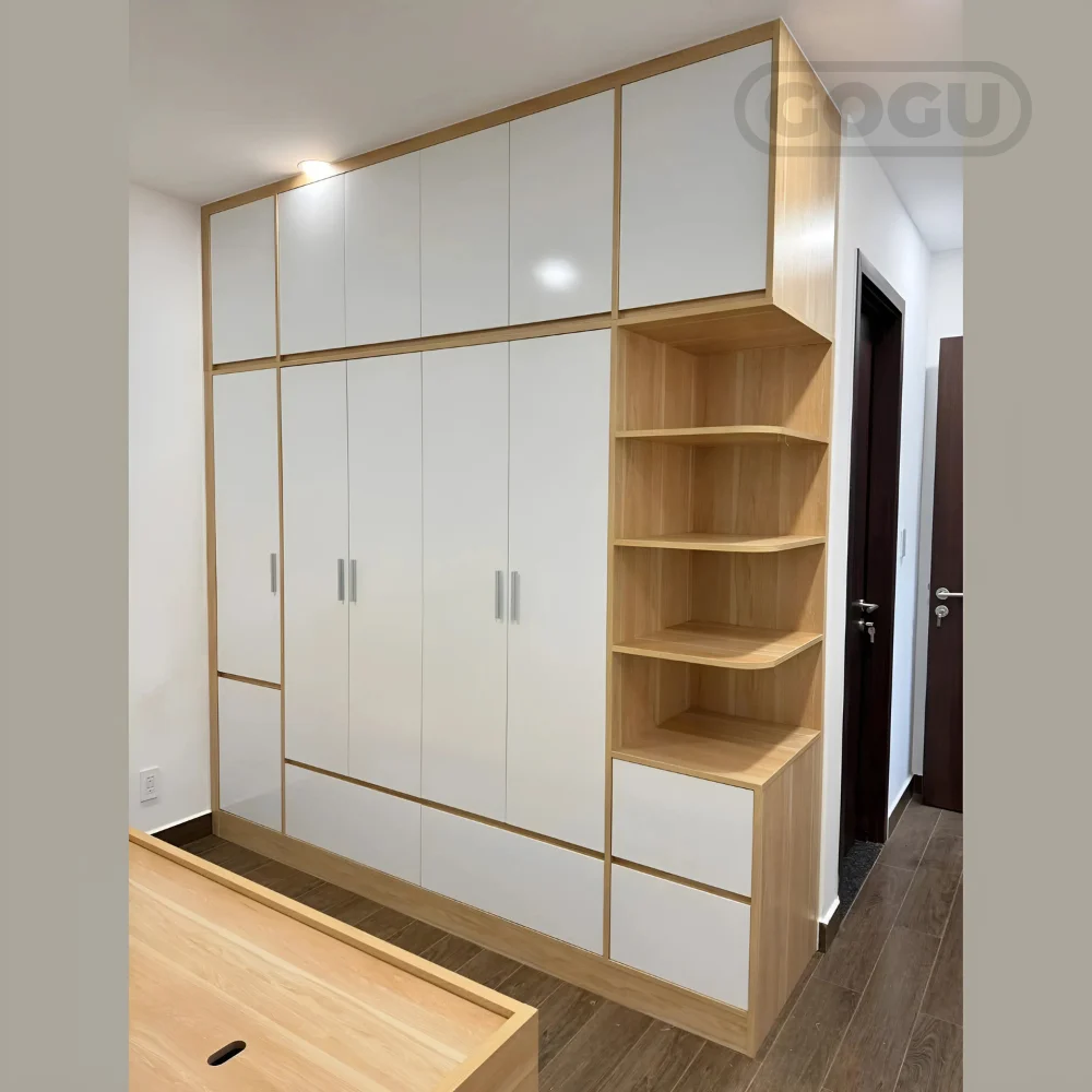 tủ quần áo gỗ công nghiệp nội thất GOGU TP. HCM hình 52