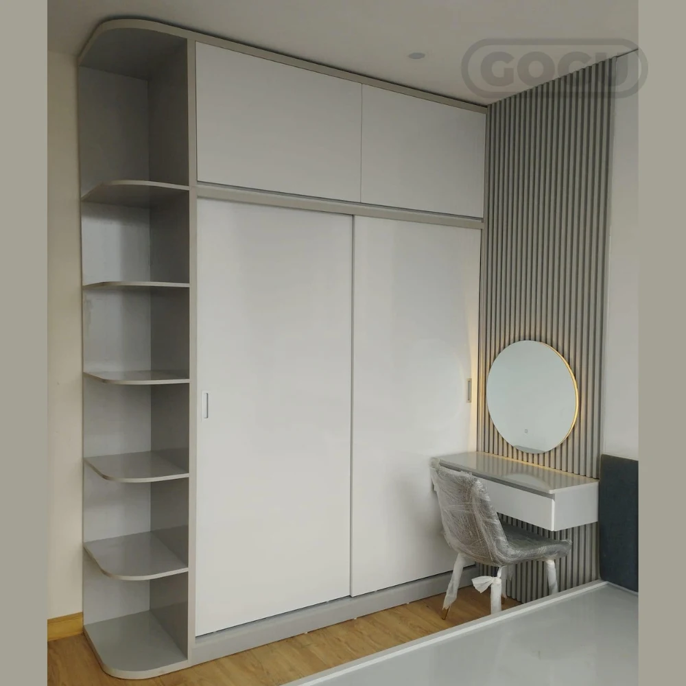 tủ quần áo gỗ công nghiệp nội thất GOGU TP. HCM hình 53