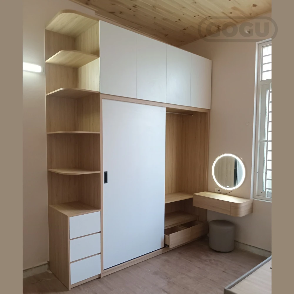 tủ quần áo gỗ công nghiệp nội thất GOGU TP. HCM hình 55