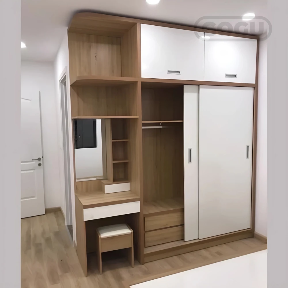 tủ quần áo gỗ công nghiệp nội thất GOGU TP. HCM hình 56