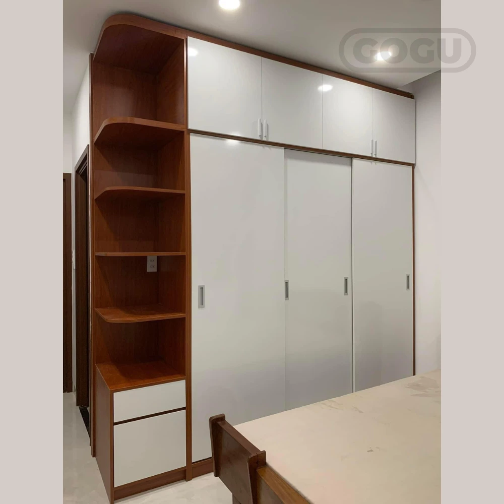 tủ quần áo gỗ công nghiệp nội thất GOGU TP. HCM hình 64