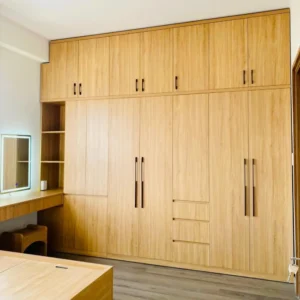 tủ quần áo gỗ công nghiệp QA07 Nội thất GOGU Tại TP. HCM