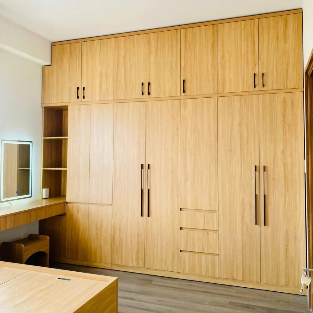tủ quần áo gỗ công nghiệp QA07 Nội thất GOGU Tại TP. HCM