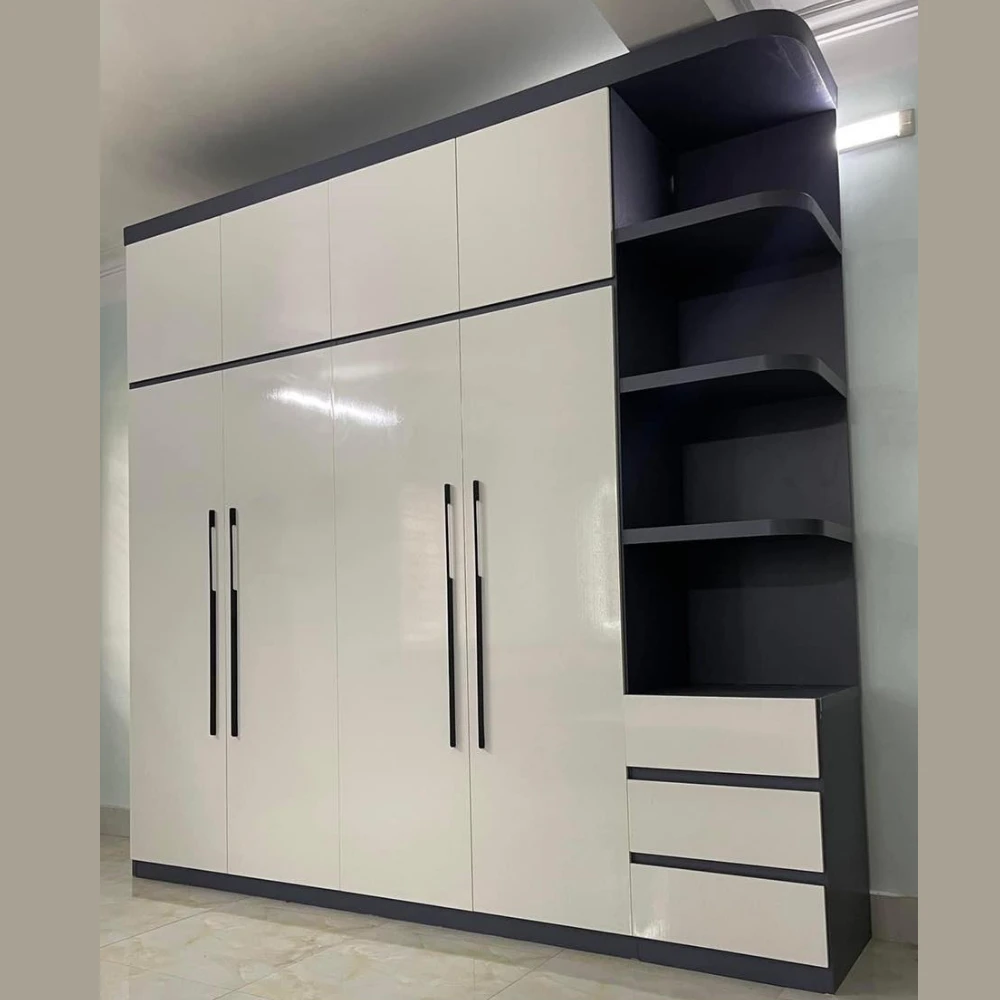 tủ quần áo gỗ công nghiệp QA09 Nội thất GOGU Tại TP. HCM